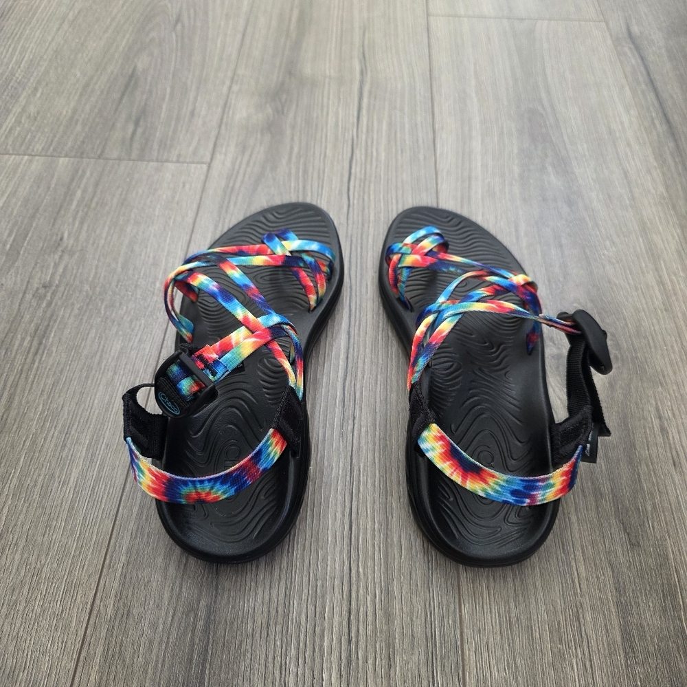 Chaco Rainbow LGBTQ Sandals Womens Size 9 - Picture 3 of 5
